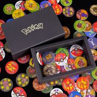 Pokemon Tazos 151 Strokes Album Round Card Box Plastic Pogs Pikachu Trainer Collection Game Cards Cheetos Chipitaps 1st Edition