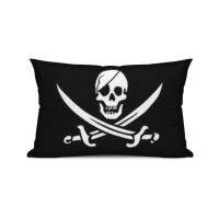 【hot】☍ Blackbeard-edward-pirate-Pillowcase Pattern Fashion Cushion Pillowcase 30x50CM