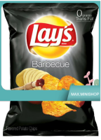 Barbecue Potato Chips Lays 184 g/มันฝรั่งทอดบาร์บีคิว เลย์ 184 ก