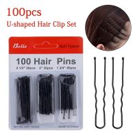 【cw】 100pcs/set WomenGirl U Shaped Curly Wavy Grips Bobby Pins Invisible HairHairstyle Hairpins Hair Styling Tool ！