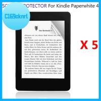 C169CKNRL ใส6 "E-Reader ฟิล์มป้องกันป้องกันปกป้องหน้าจอด้าน5ชิ้น