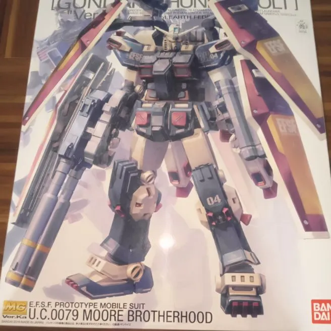 Mg 1 100 Full Armor Gundam Thunderbolt Ver Ka Lazada Ph