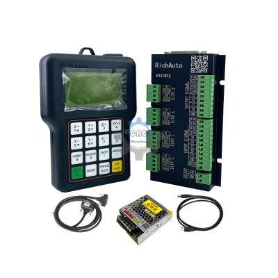 ✽◇ RichAuto DSP A11 CNC controller A11S/E /C 3 Axis Motion Controller Remote For CNC Engraving Cutting English Version 75W24VDC