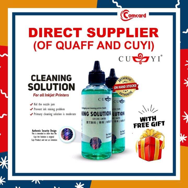 ☑️ On Hand! Cleaning Solution For Inkjet Printer Syringe With Hose