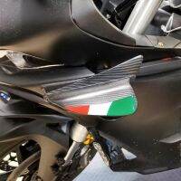 สำหรับ Ducati Panigale Supersport Winglets ตัวเบี่ยงเบนอากาศสปอยเลอร์ปีกอากาศพลศาสตร์สำหรับ Ducati Monster 821 Dark Matte