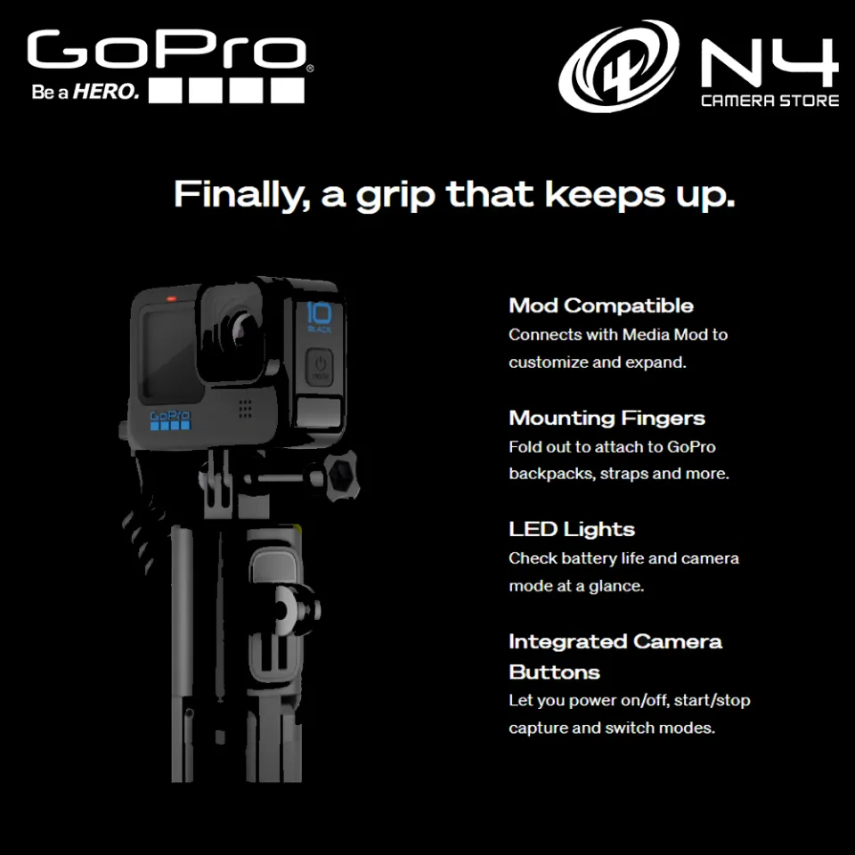 GoPro Volta External Battery Grip/Tripod/Remote Black APHGM-001 - Best Buy