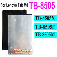 Asal Baru 8.0 "Inci LCD Untab M8 PRC แถว TB-8505X TB-8505F TB-8505 LCD หน้าจอสัมผัสชุดประกอบดิจิไทเซอร์