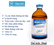 Bio-Gentatylo chai 20ml chuyên dùng cho thú nuôi viêm đường hô hấp