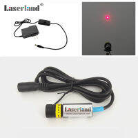 1448 660nm 100 5MW 50MW 150MW 200MW 14.5 MW เลเซอร์สีแดงโมดูลไดโอด Lazer Dot พร้อม5VDC อะแดปเตอร์ * 48มม.