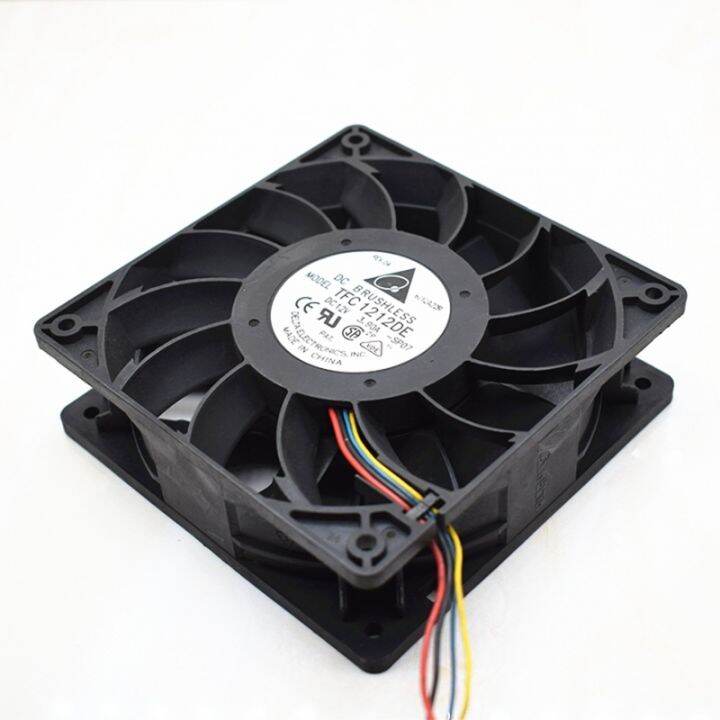 the-original-delta-12cm-120mm-12038-pwm-fan-190cmf-12v-3-9a-tfc1212de-server-case-big-power-cooling-fan-with-4p