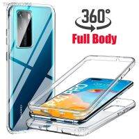 ❦۞▼ 360 Full Clear Soft Double Cover For Huawei Honor 9C 20S 8A 8X 8S 20 Pro P20 P30 P40 Lite E Y9 Y7 Y5 Y6 2019 Case AUM-L29