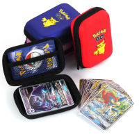 Pokemon Pikachu Game French Cards 50 Capacity Cards Holder Album Hard Case Card Holder Book Holder Storage Box Christmas Gifts