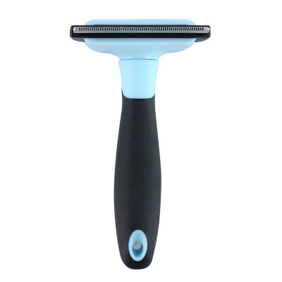 Pet Groom Brush Effectively Reduces Shedding by up to 95% Removes Tangled Hair Professional Deshedding Tool Cleaning Slicker Brush for Dogs Cats