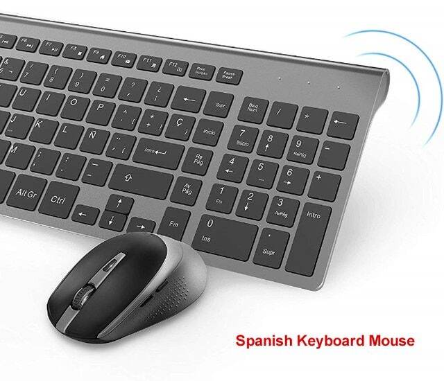 spanish-keyboard-wireless-keyboard-and-mouse-set-ergonomic-scissor-design-keys-compact-and-portable-with-small-numeric-keyboard