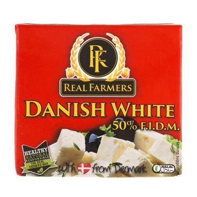 Premium import🔸( x 1) REAL FARMERS DANISH WHITE 500 g. ไวท์ชีสนำเข้าากเดนมาร์ก 500 g [RM12].