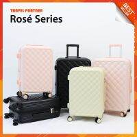 กระเป๋าเดินทางเฟรมซิปขยายข้าง Rosé Series