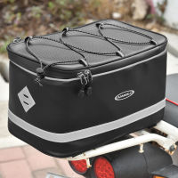 12L Bicycle Carrier Bag Bike Rack Pannier Trunk Basket Back Seat Shelf Pouch Cycling Luggage Large Capacity Bike Rear Bag