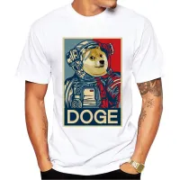 Shirt Crypto Dogecoin | Doge Astronaut Tshirt | Dogecoin Moon | Men Shirt Dogecoin - Men - Aliexpress