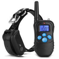 3000 FT Remote Dog Shock Training ปลอกคอเทรนเนอร์สัตว์เลี้ยงกันน้ําแบบชาร์จไฟได้