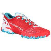 LA SPORTIVA BUSHIDO II WOMEN HIBISCUS/MALIBU BLUE - รองเท้าวิ่งเทรลผู้หญิง