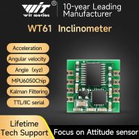 WitMotion WT61 AHRS MPU6050 โมดูล 6 แกนเครื่องวัดความโน้มเอียงแบบดิจิตอล มาตรความเร่ง 3 แกน + ไจโรสโคป เครื่องวัดการสั่นสะเทือนมุมเอียง