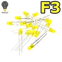 【LZ】☽☄▫  WAVGAT Yellow F3 3mm LED Yellow light emitting diode light-emitting Yellow turn Yellow  600-800MCD 1000PCS