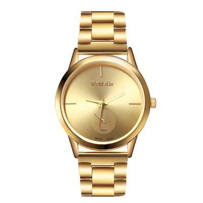 （A Decent035）2019WomenWomen GoldFashion Womage Stainless SteelWatches Ladiemontre Femme Reloj Mujer