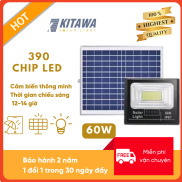 Đèn Pha Năng Lượng Mặt Trời Kitawa 60w Bảo Hành 2 Năm Chống Nước Ip67