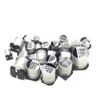 10PCS/Lot SMD Aluminum Electrolytic Capacitor 50v 25v 16v 6v 35v 1000uf 10uf 220uf 47uf 220uf Electrical Circuitry Parts