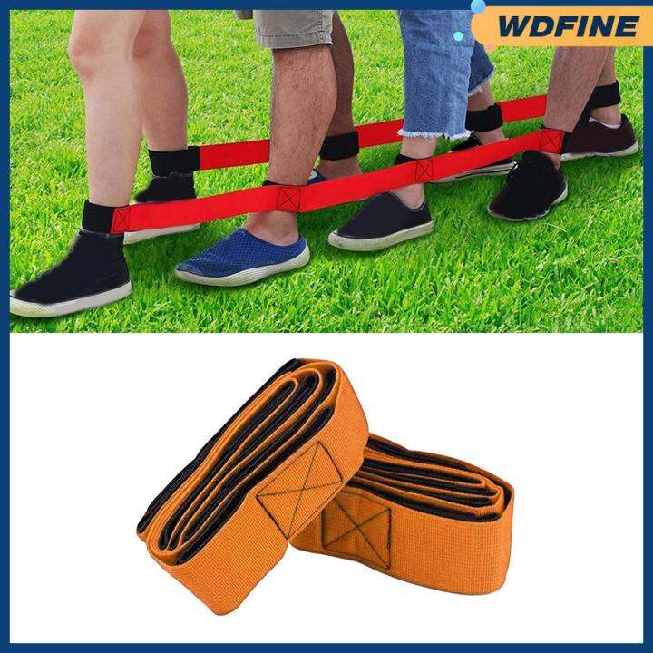 WDFINE 2Pcs Legged Race Band Team Building Games for Training Outdoor ...