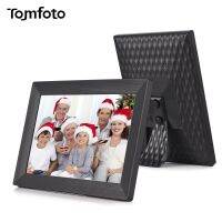 Tomfoto กรอบรูปดิจิตอล Wi-Fi อัจฉริยะ10.1นิ้วอัลบั้มรูปถ่ายดิจิทัล1280*800หน้าจอสัมผัส IPS ความจำ16GB ในตัวการหมุนอัตโนมัติ Xinkuimaoyi