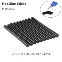 5-100 pcs ใส Hot Melt กาว Stick 11 มม. x 270 มม. Visco หน้าแรก DIY เครื่องมือสำหรับกาวไฟฟ้าปืนหัตถกรรมซ่อมอัลบั้ม-qeangshe