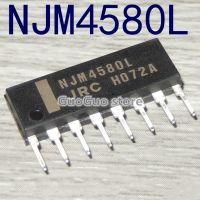 10ชิ้น NJM4580L SIP-8 4580L SIP8คู่การดำเนินงานเครื่องขยายเสียงใหม่เดิม IC