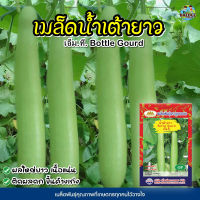 เมล็ดน้ำเต้ายาว เอ็ม.ที. Bottle Gourd ตราภูเขาทอง เมล็ดพันธุ์น้ำเต้ายาว เมล็ดพันธุ์ผัก เมล็ดน้ำเต้า เมล็ดผักสวนครัว