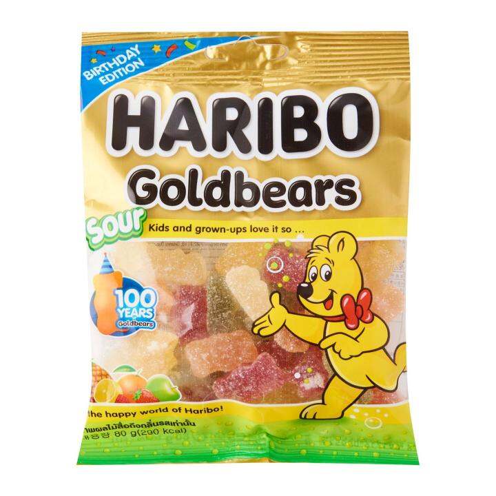 Haribo Goldbears Sour 80G | Lazada Singapore