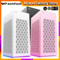 Darkflash เคสคอมพิวเตอร์ DLH21ชนิด ITX เคสพีซีเคสสำหรับเล่นเกม SFX แบบรูปหอคอยเล็กเคสที่มีอินเทอร์เฟซ Type-C USB 3.0