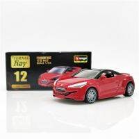 【✅】 Fashions King 1:64คลาสสิกนิรันดร์ Peugeot RCZ รถ DieCast ของเล่นเด็กผู้ชายสีแดง