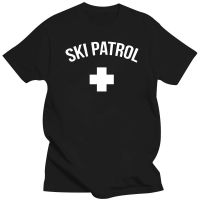 Large mens short sleeves Ski Patrol Red White Certified Tshirt 4XL.5XL.6XL