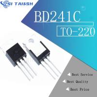 10PCS BD241C TO-220 BD241 BD240C BD242C BD243C BD244C BDX53C BDX54C BDX33C BDX34C BDW93C BDW94C BDX53 BDX33 BD239C BD911 BD912 WATTY Electronics