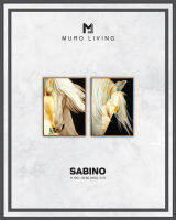 Muro Living รูปภาพตกแต่งดีไซน์ รุ่น SABINO (per set)