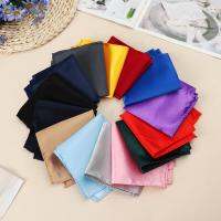 NK5H สีทึบ Hanky สูท hankies ผ้าขนหนูหน้าอกธุรกิจ ผ้าเช็ดหน้าผ้าซาติน กระเป๋าธรรมดา กระเป๋าสูทบุรุษ พ็อกเก็ตสแควร์