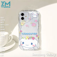 YiaMia เคสโทรศัพท์แฟชั่นสำหรับ Samsung Galaxy,A20S A14 A04E A21S A04S A31 A22 A02 A12 A11 A10 A10S A13 A04 A03การ์ตูนแอนิเมชั่นการ์ตูนน่ารัก A02S เคสหลังซิลิโคนขอบหยักแบบนิ่มสุดน่ารักฝาครอบ