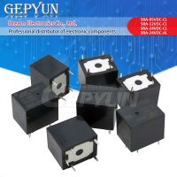 5Pcs 5V 12V 24V 20A DC Power Relay SRA-05VDC-CL SRA-12VDC-CL SRA-24VDC-CL SRA-24VDC-AL 5Pin PCB Type Black Automobile relay WATTY Electronics