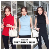 RINASLIM เสื้อคอเต่า แขนกุด TURTLENECK SHIRT