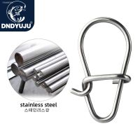 ❅ DNDYUJU 50-300pcs 304 Stainless Steel Fishing Lure Snap Fishing Rolling Swivel Pin Fishing Lure Connector Fishing Accessories