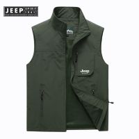 CODLiang Te JEEP SPIRIT 1941 ESTD Men Outdoor Leisure Young And Middle Vest