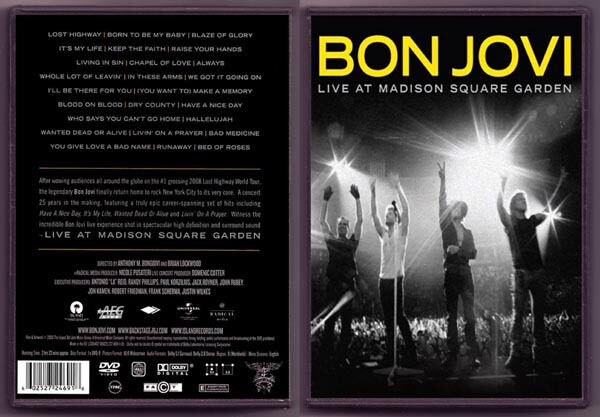 Bon Jovi - live at Madison Square Garden (DVD)