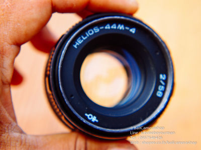 (For M42 SLR ทุกรุ่น) ขายเลนส์ละลายโบเก้หมุนสุดClassic Helios 44M-4 Serial 833647