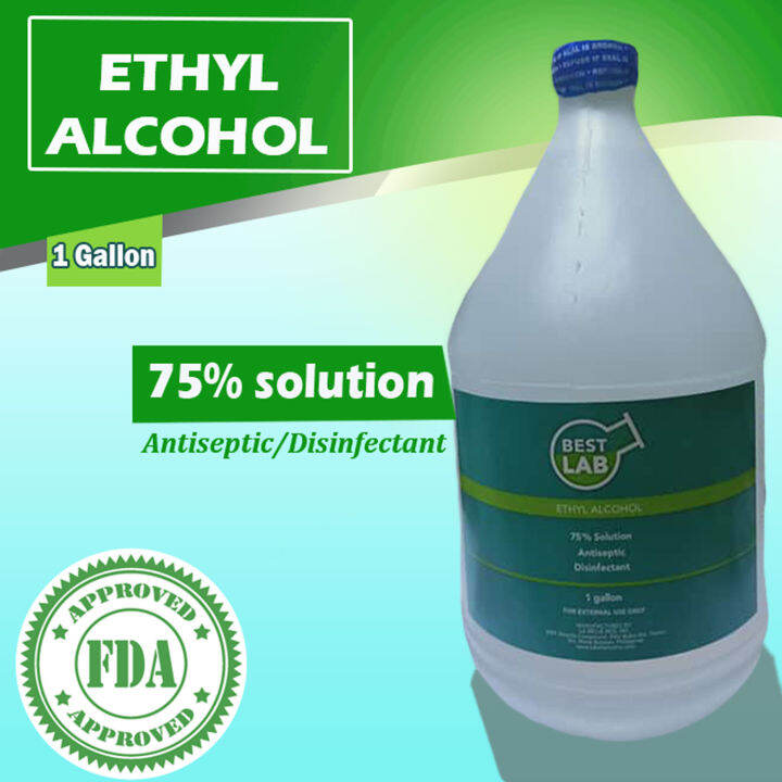 Best Lab Ethyl Alcohol 75 Solution Lazada PH