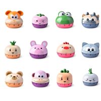 ✱✲☁ Mechanical Kitchen Timer Cartoon Animal Clock Alarm Cooking Timer Mechanical Counter Wind Up Timer for Classroom Meeting